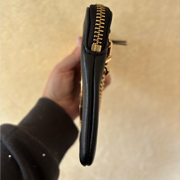 Tory Burch Wristlet with Iconic Gold TB Logo - Picture 12 of 14